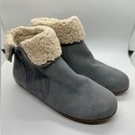 Coldwater Creek  Walk With Me Summit Suede Boots Gray Size 7W Photo 2