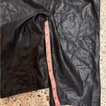 Spanx Faux Leather Black Biker Shorts- Size small Photo 4