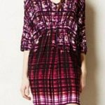 Maeve ANTHROPOLOGIE  Petal Palette Boho Tunic Dress medium Photo 0