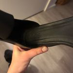 COS Black Leather Wedges EU 40 / US 9 | Minimalist Scandi Quiet Luxury Whimsy Photo 7