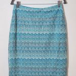 Cato  Aqua Blue Boho Maxi Skirt Size Medium NWT Photo 1