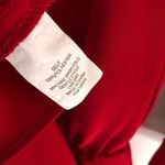 Amanda Uprichard  Timeless Red Provenance Faux Wrap Midi Dress Tulip Hem Red P Photo 3