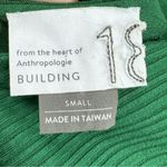 Anthropologie  Heart Of Building 18 Ribbed Knit Dress Green Size Small Photo 6