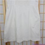Madewell NEW  Linen-Cotton Puff-Sleeve Mini Dress, lighthouse,‎ size 6 Photo 15