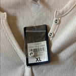 Josephine Chaus  Ivory Long Sleeve Top xl NWT Photo 2