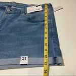 Arizona Jeans NWT Medium Wash Denim Blue Jean Shorts Mid Rise Plus Size 21 23 New Arizona Jean Photo 6