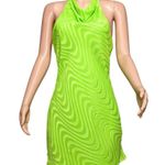 Amanda Uprichard  Kimball Mini Dress, Apple Green, Large Photo 4