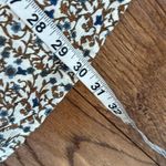 Jessica Simpson  floral puff sleeve tie bust mini dress small Photo 4