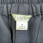J.Crew Jamie Pant Pull On Elastic Back Tapered Leg Ankle Length in Navy Size 8 Photo 10