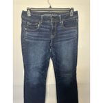 American Eagle  Women’s Jeans Size 12 Dark Wash Denim 32x30 Stretch Mid Rise Photo 2