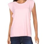 Sundry - NWOT Flutter Sleeve Tank Crochet Trim Lavender Sz 0/XS Photo 0