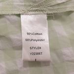 Tuckernuck  Pomander Place Green Gingham Plaid Adair Button Down Top Size Large Photo 8