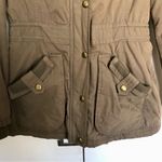 BCBGeneration Miss Sixty Olive Green Utility Puffer Jacket Size M Photo 2