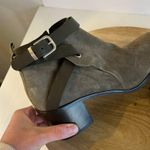 Charles David Italy Made Earth Tone Suede Leather Buckle Boot Size 39/8 Photo 7