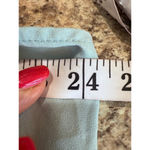 Kasper  Light Blue Sleeveless Tie Neck Blouse Petite XLP Photo 5