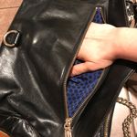Rebecca Minkoff  Black & Gold Shoulder & Crossbody Leather Bag Photo 11