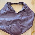 Jewels beautiful shiny lilac leather boho bag Purple Photo 0