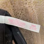 PINK - Victoria's Secret Vintage Y2K  Strapless Rhinestone Black Bustier Bra 34A Photo 3