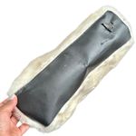 Maison Atia Faux Fur Tote Bag White Photo 9