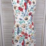 Derek Heart Sleeveless Tropical Floral Sundress w Square Neckline-Large Photo 0
