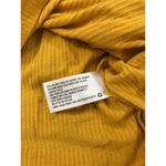 Wild Fable yellow v-neck wrap around tie side top Photo 6