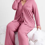 Brand New State of Day Women's Size 2XL XXL Berry Breeze Pink 2 Piece Pajama Set Photo 0