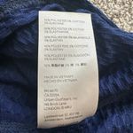 Free People dark blue long sleeve wrap crop top size M Photo 7