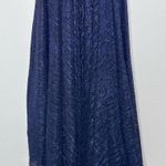 Dress the Population Metallic Fit & Flare Gown in Metallic Navy Pre-owned Photo 4