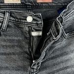 Pilcro and the Letterpress SZ 27 Slim Boyfriend Jeans Mid-Rise Distressed Black Photo 6