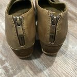 Antelope  Lower Dorsay Pony Hair Mary Jane Olive Wedge • Closed Toe • size 37 Photo 4