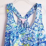 Lilly Pulitzer Cordelia Racerback Tank Top In Blue Crush After Party Photo 3