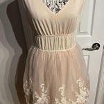 Pinky Lace Embroidered Floral Tulle Vintage y2k Ballet Tutu V Photo 1