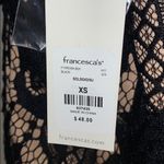 Francesca’s black lace romper Size XS Photo 6