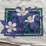 Anvil Vintage 90s Yosemite Columbine Cropped Top Womens Large USA National Park Photo 1