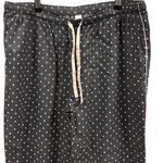 Victoria's Secret  Polka Dot PJ Joggers Loungewear Pajama Pants Charcoal Pink M Photo 1