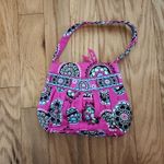 Vera Bradley  Shoulder Bag Womens Pink Multi Quilted Floral Pleated‎  Whimsical Photo 1
