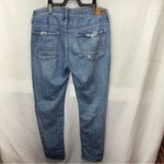 American Eagle American‎ Eagle Outfitters Women's Ripped Blue Boot Cut Jeans Photo 6