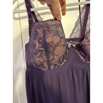 Adore Me Babydoll Lingerie Top Plus Size 42DD Purple Lace Sexy Sleepwear Photo 2