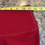 Tesla Red High Waisted Leggings Athletic Workout Pants Women's XS Photo 5