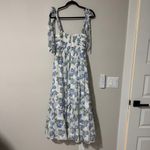 Petal and Pup  FLORET MIDI DRESS - BLUE Size Small Photo 5