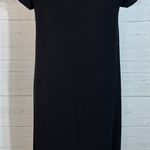 Matilda Jane Size Small Black Shift Dress Casual Short Sleeve rayon blend Photo 3