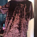 Almost Famous Purple Velvet Shirt  Photo 3