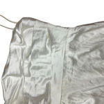 Lulus NWT Lovely Endearment White Satin Sleeveless Backless Maxi Dress L Wedding Photo 4