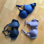 Victoria's Secret Victoria’s Secret Padded, Push Up Bra, Pink Mauve Heather, Size 32A Photo 8