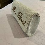 PRETTY ROBES Custom Hand Beaded Clutch Bridal Wedding Bride Bag White Size OS Photo 11