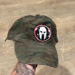 2 Spartan Camouflage and Olive Green Caps Photo 1