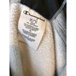 Champion  Small Hoodie Sweatshirt Hooded‎ Spell Out Zipper Hood Graphic Pullover Photo 4