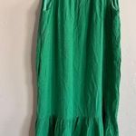 MikaRose The Tabby sleeveless gauze Dress Kelly green size medium NWT Photo 0