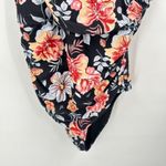NWOT Women’s Black & Red Floral‎ One Piece Swim suit Size 2XL Black Photo 5