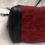 Brighton Mevelyn Red Canvas Tote with Leather Trim B30 Photo 9